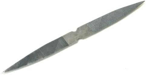 JTS Double End Wax File Course & Medium 8" Wax Working File Flat and Half-Round