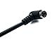 SYSTEM-S S-Video Kabel 180 cm Din 5 Pin Stecker zu Stecker Dual Winkel
