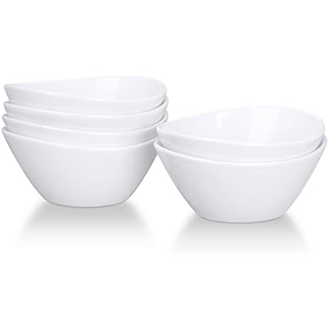 CUSWARE Keramik Müslischale, 6 Zoll Porzellanschalen-Set Cover