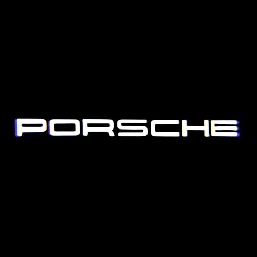 Image of KMH Ghost Shadow Light LED Projector Light Compatible with Porsche | 3D Welome Sensor Wireless Car Logo Design Puddle Lamp Light for Car Door Entry | Warning Anti Rear end Collision - Pack of 1