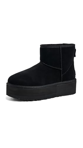 UGG Classic Mini Platform, Mode-Stiefel, Black,