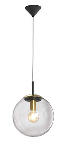 Fischer&Honsel Dini Pendelleuchte, Kunststoff, 40 W, schwarz Fischer&Honsel Dini Pendelleuchte, Kunststoff, 40 W, schwarz