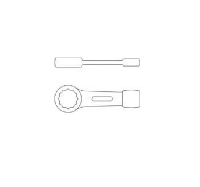 GEDORE 306 22 Ring slogging Spanner 22 mm
