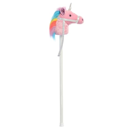 Aurora - Ride-On - 37' Giddy Up Stick Unicorn - Pink