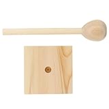PATKAW Soporte de Madera para Pelucas Fácil de Transportar, Multiusos para Exhibición y Almacenamiento de Postizos en Decoración o Práctica de Trenzado