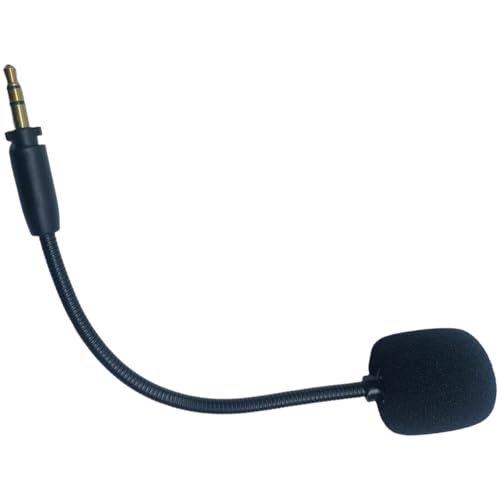 ZEPFJHE Flexibles Gaming-Kopfhörer-Mikrofon, 3,5 mm, mit Geräuschunterdrückungsfunktion zur Klangverbesserung