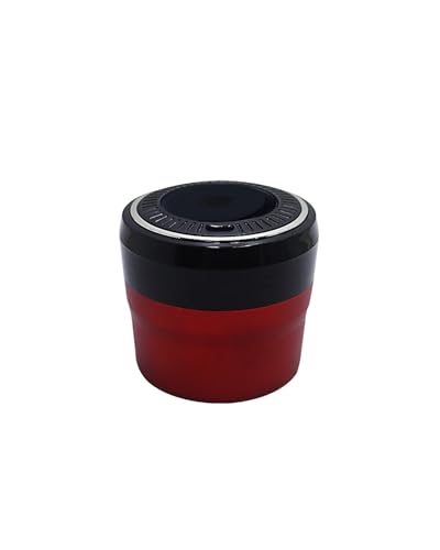 UUIUYGH Cenicero Coche Cenicero para Coche para Daewoo Adventra Aveo Damas Evanda Gentra Kalos LABO Lacetti Lanos Lublin Matiz Nexia Nubira Accesorios para Coche Cenicero Absorbe Humo(Red)