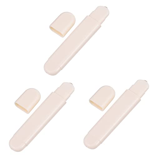 Ciieeo 3 Pcs Pulverizer Triangle Pencils Professional Colored Pencils Color Pencils Sewing Chalk Pen Tailors Fabric Marker Tailor Marking Chalk Dressmaker Sewing Fabric Chalk Sewing Chalk #TOP18
