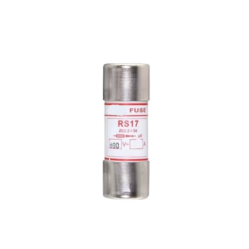 Fusible céramique RS17 rapide 22x58 16A pour éviter la panne des machines 690V