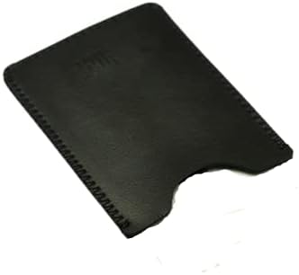 Card holder Pocket Business Name Credit ID Card Case New Luxury Pouch Slim Sleeve business card wallet (Black)