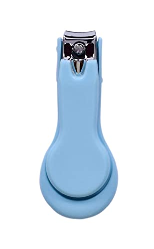 Image of Baby Scissors and Nail Clipper set /4-In-1 Baby Grooming Kit in Plastic Box Packing-Blue