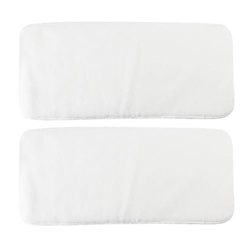 HINTRMENT Almohadillas Lavables para Pañales de Adultos en Color Claro, Talla Grande 19x62 Cm, 2 Unidades, Compresas Transpirables para Incontinencia Nocturna, Uso Hospitalario y