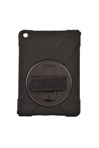 Apple iPad 9.7 2017 (5.Nesil) ile Uyumlu Defender Tablet Silikon Siyah Kılıf