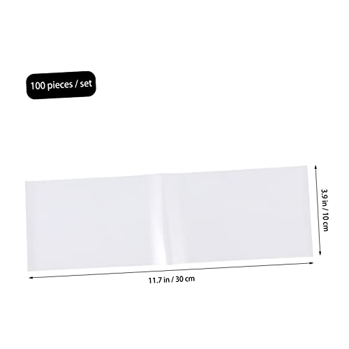 Ipetboom 100 Folhas De Papel De De Cabelo Ferramenta De Cabeleireiro Papel De De Cabelo Papel De Sep