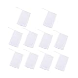 VALICLUD 10 Stück Teiliges Seifensäckchen Robustem Material Doppellagiges Schaumnetz für Gesicht und Körper Feinporiges Reinigungsschaum netz Sanfte Entfernung von Schmutz und Talg für