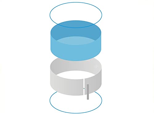 Stahlwandpool Splash Rundbecken/Rundpool 1,20 m hoch Folie 0,5 mm, Größe:Ø 3.50 m – Bild 6