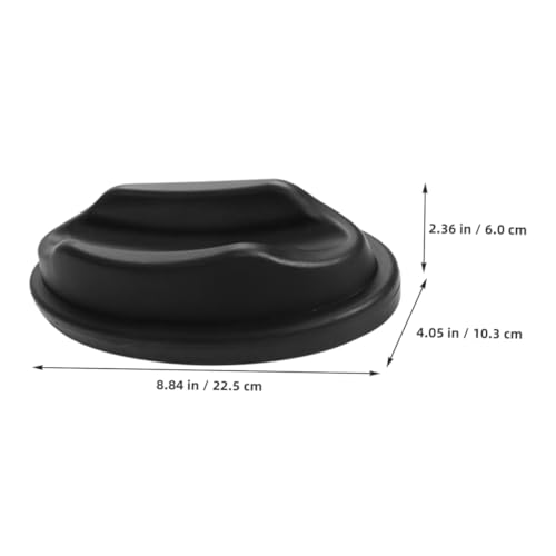 Support roue frontale avec tapis de cyclisme pour protéger le sol - 3