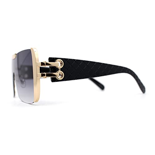 SA106 Futuristic Luxury Shield Oversize Sunglasses3