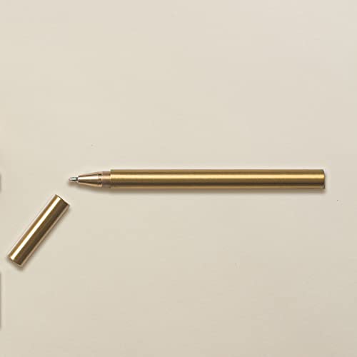 Bolígrafo Goldleaf Lab de Latón Minimalista y Lujoso miniatura 5