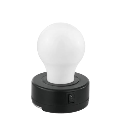 EGLO 33587 LED Tischleuchte RAFAELA schwarz, weiß Ø6,5cm H:10cm