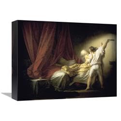 16 in. Lock Le Verrou Art Print - Jean Honore Fragonard