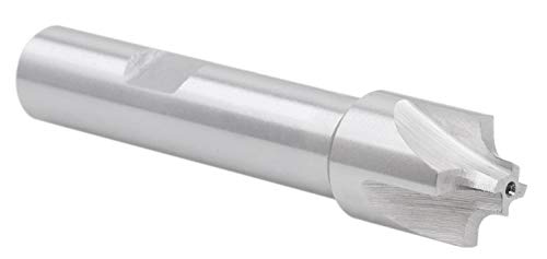 Image of Accusize Industrial Tools 1 /8'', H.S.S. Corner Rounding End Mills, 1 /2'' Shank Dia, 5 /8'' Cutter Dia, 3'' Overall Length, 1011-0018 | H.S.S. Corner Rounding End Mills, 1 /2 inch Shank, 5 /8 inch Cutter Dia, 3 inch OAL
