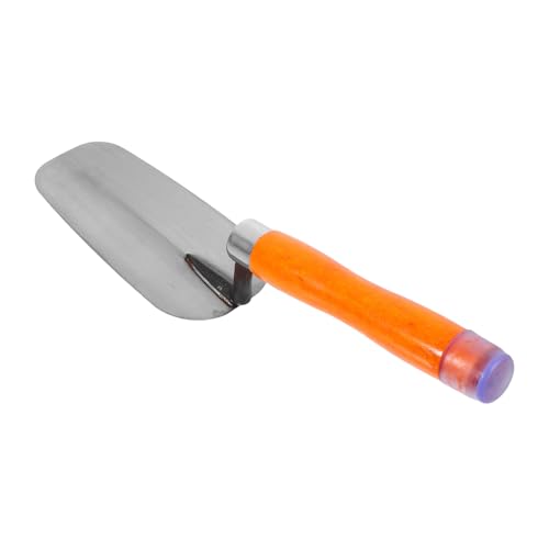 DIYEAH Cazzuola in Acciaio Inox Per Finitura Utensile Manuale Con Per Intonacatura Muri e Piastrelle