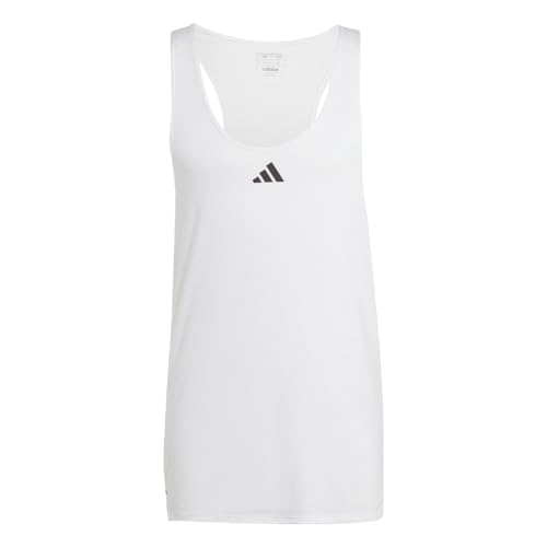 Stringer adidas Workout pour homme en noir - Débardeur de musculation coupe échancrée sportive