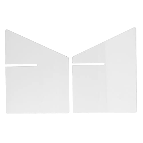 Respicefinem Book Holder Reading Shelf Data Recording Display Stand Acrylic Ideal for Experiment Office Students Musicians Kitchen Cooking Displaying Books Photos Plates