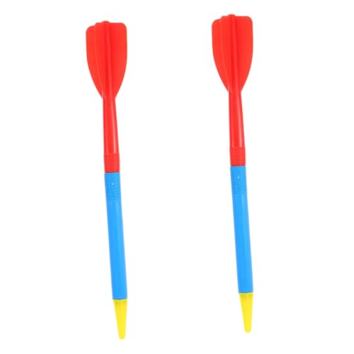 Milisten 2pcs Boys and Girls Javelin Training Supplies Reusable Plastic Javelin Prop for Practice
