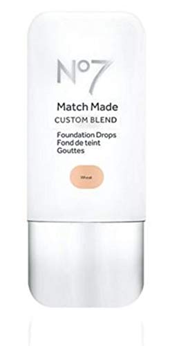 Exclusive New No7 Match Made CUSTOM BLEND Foundation Drops (SOLD BY PENTA0601) (Wheat)