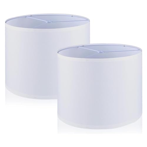 Lamp Shades Set of 2 Drum Lampshade for Table Lamp Floor Lamps,13x13x10