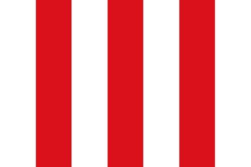 Drapeau XL Zomergem de la commune belge pour mât extérieur - 2
