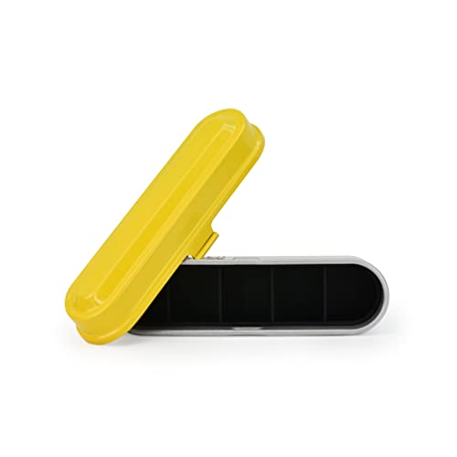 Estuche para película KODAK - para 5 rollos de película de 35 mm - estuche compacto retro de acero para ordenar y proteger rollos de película (Amarillo) (la película no está incluida) miniatura 5