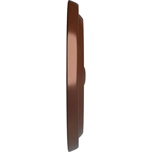 Image of 9 5 /8 inchOD x 1 1 /8 inchP Maria Ceiling Medallion (Fits Canopies up to 1 3 /4 inch), Copper Penny