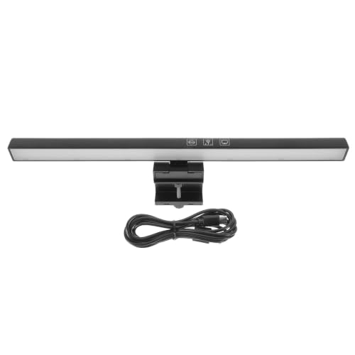 Barra de luz de 33cm para monitor: iluminación uniforme para un escritorio organizado