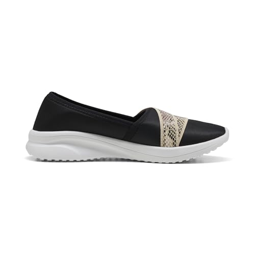 PUMA Femme Adelina 2 Snake Chic Basket Gold - vue 5