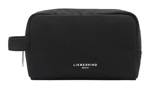 LIEBESKIND Berlin Kulturbeutel Cosmetic Pouch Black schwarz