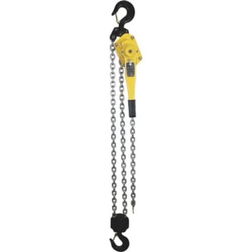 OZ Lifting Lever Hoist with Std. Overload Protection 6 Ton Cap. 5' Lift