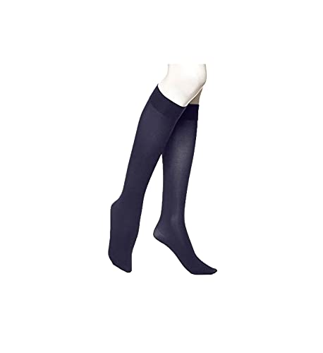 Hue Women's Soft Opaque Knee High 5304 2 Navy