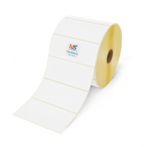 Multi-Shopping Thermo Etiketten 70 x 34 mm