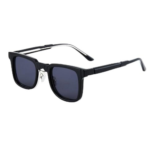 Nuances populaires UV400 et style rétro avec la monture de lunettes rectangulaire pour vos terrasses