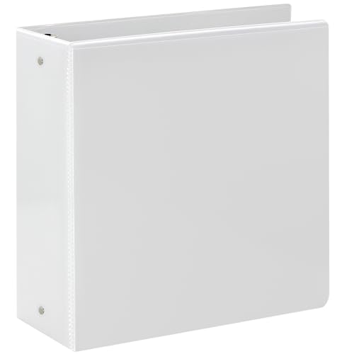 3-inch 3 Ring Binder with 2 Interior Pockets, Holds 8.5 * 11inch Papers, Versatile Binders for Office, Home, and School Use, 1 Pack