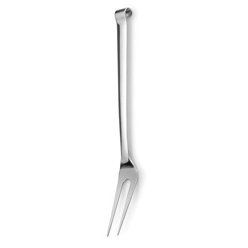Comas Meat Fork Elegant, tenedor para carne, cubiertos para carne, acero inoxidable 18/10, 30 cm