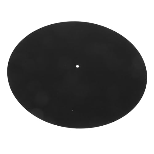 Levemolo Record Player Mat for Vinyl Records Wool Turntable Mat Slipmat Noise Reduction and Static Protection
