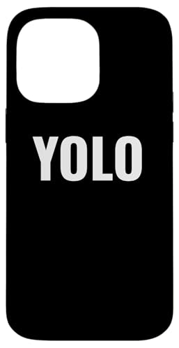 YOLO You Only Live Once ������ �X�}�z�P�[�X iPhone 14 Pro Max �p