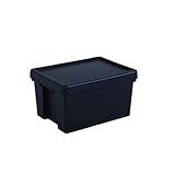 Format compact 38,5 x 29 x 21,5 cm : Cette boîte de rangement plastique de 16 L vous aide à organiser vos objets sans encombrement. Parfaite pour vos objets de bricolage ou produits ménagers : tout reste à portée de main.