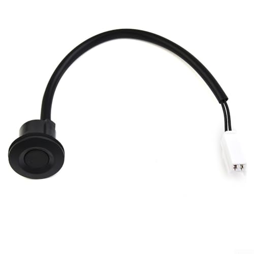 Heckklappe Kofferraum Griff Schalter Knopf für 2 2007-2015 & 3 2008-2017, Heckhebe-Türentriegelungssteuerschlüssel D651624B0B, ABS-Material