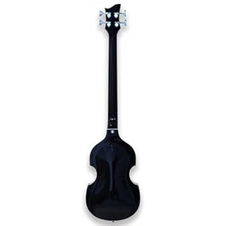 TARIO Violin Bass Guitar Sunburst Basswood Body Hard Maple Neck