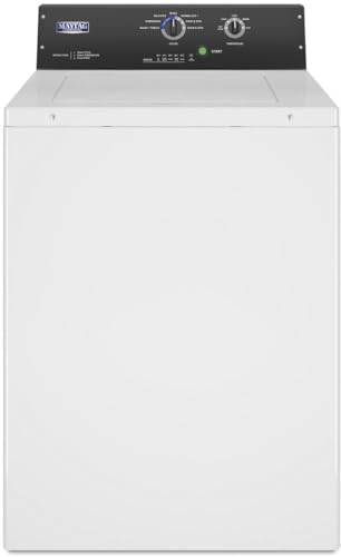 Maytag MAT23MNAGW 10.5Kg American Style Top Loader Washing Machine - White, H108 x W66 x D68.6 (cm)